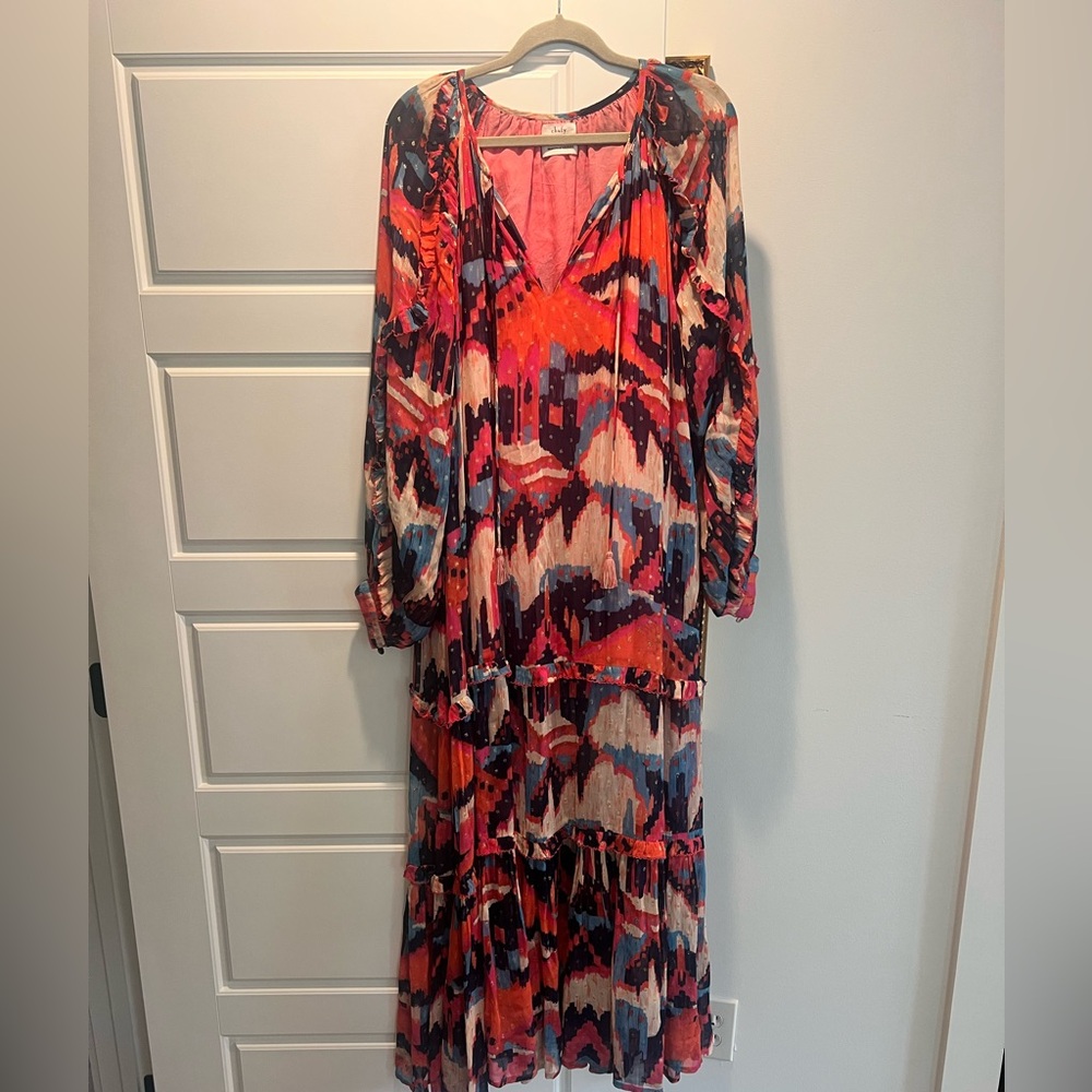 Chufy Long Sleeve Maxi Dress